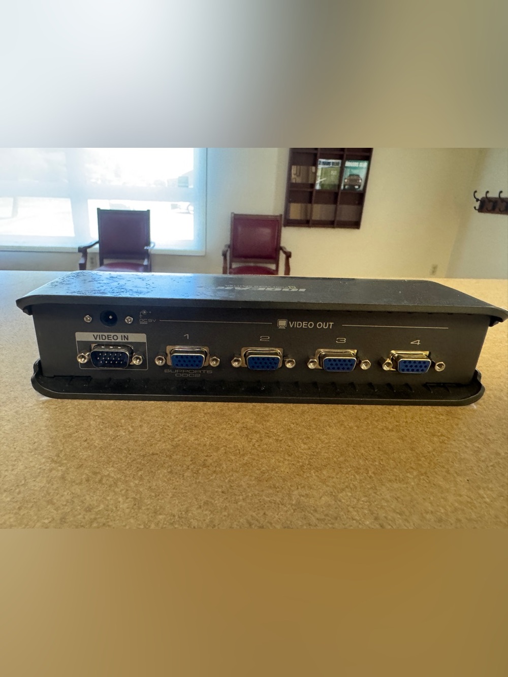 4-Port VGA Video Splitter model CVS94 by C2G (Cables to Go)